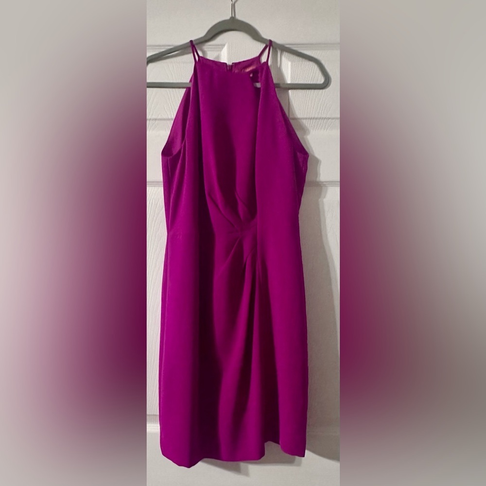 Catherine MaLandrino Vibrant Fuchsia women’s dress